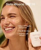 Kopari Beauty Bright As Day Sheer Mineral Sunscreen Spf 50, 1.7 oz.