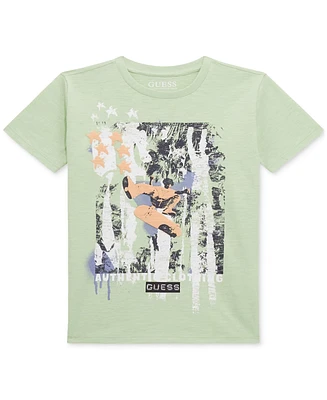 Guess Big Boys Short-Sleeve Cotton Graphic T-Shirt - Gfi