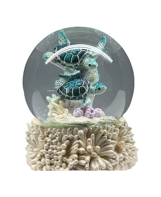 Fc Design 3.25"H Sea Turtle Snow Globe Home Decor Perfect Gift for House Warming, Holidays and Birthdays