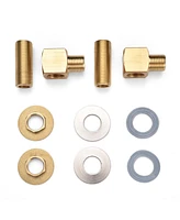 Aquaterior Wall Mount Faucet Installation Kit for Commercial Sink Backsplash