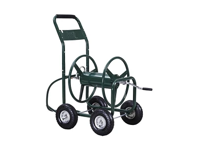 Slickblue 300-Feet Hose Reel Cart for Garden