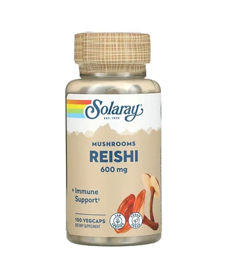 Solaray Reishi Mushrooms 600 mg - 100 VegCaps