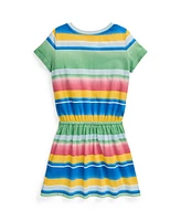 Polo Ralph Lauren Toddler and Little Girls Striped Cotton Jersey T-shirt Dress