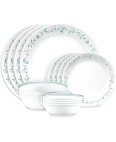 Corelle Country Cottage 16 Pc. Dinnerware Set, Service for 4