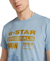 G-Star Raw Men's Palm Tree Logo T-Shirt