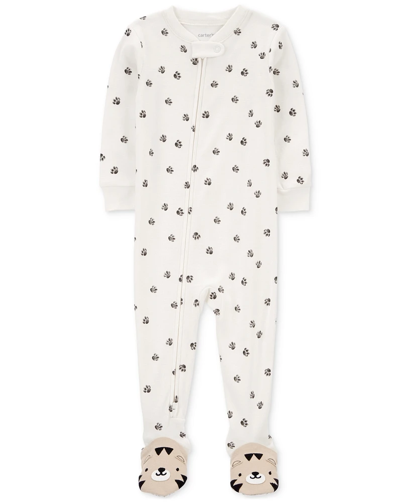 Carter's Baby Boys and Girls 100% Snug Fit Cotton Footie Pajamas