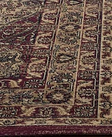 Safavieh Lavar Kerman LVK601 Creme and Red 8' x 10' Area Rug