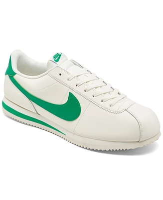 Nike Men's Classic Cortez Leather Casual Sneakers from Finish Line