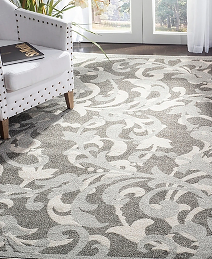 Safavieh Amherst AMT428 Gray and Light Gray 6' x 9' Area Rug