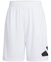 adidas Big Boys Aeroready Elastic-Waist Essential Performance Shorts