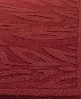 Martha Stewart Collection Breeze MSR4621B Burgundy 4' x 6' Area Rug