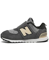 New Balance Toddler Kids' 574 Grey Days Fastening Strap Casual Sneakers from Finish Line