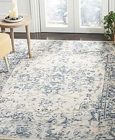 Safavieh Charleston CHL411 Ivory and Navy 9' x 12' Area Rug