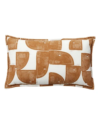 Nate Home by Berkus Drawn Squares Decorative Pillow