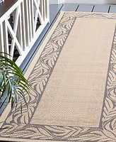 Safavieh Courtyard CY1551 Sand and Gray 2'7" x 5' Outdoor Area Rug