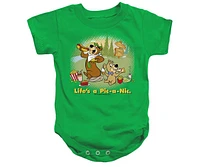 Yogi Bear Baby Girls Baby-Girls Lifes A Pic Nic Snapsuit