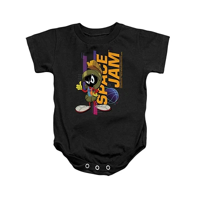 Space Jam 2 Baby Girls Marvin Standing Snapsuit