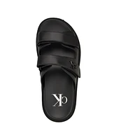 Calvin Klein Women's Donnie Double Adjustable Strap Sandals