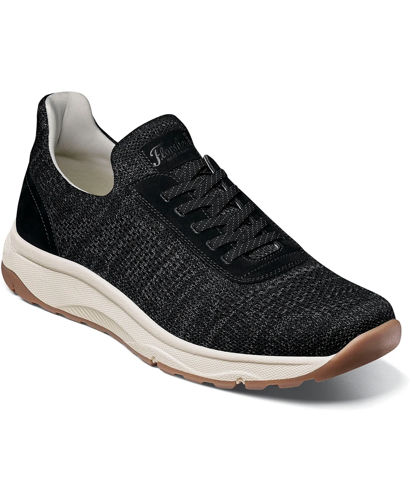 Florsheim Men's Satellite Knit Elastic Lace Slip On Sneaker