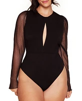 Adore Me Plus Kelsee Bodysuit