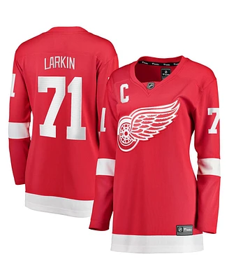 Fanatics Branded Women's Dylan Larkin Red Detroit Red Wings Home Breakaway Player Jersey
