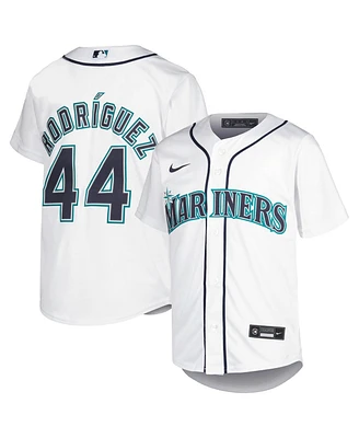 Nike Youth Julio Rodriguez White Seattle Mariners Home Replica Player Jersey