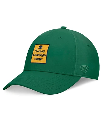 Top of the World Men's Kelly Green Notre Dame Fighting Irish Play Like A Champion Today Flex Hat