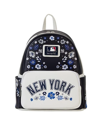 Loungefly New York Yankees Floral Mini Backpack