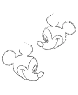 BaubleBar Mickey Mouse Outline Earrings