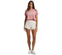 Roxy Juniors' Kinda Salty Cotton Graphic-Print Tee