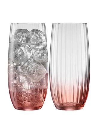 Galway Crystal Erne Hiballs, Set of 2