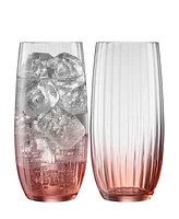 Galway Crystal Erne Hiballs, Set of 2