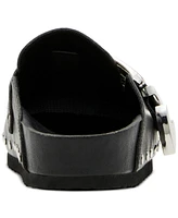 Madden Girl Ppepper Buckle Detailed Western Clogs