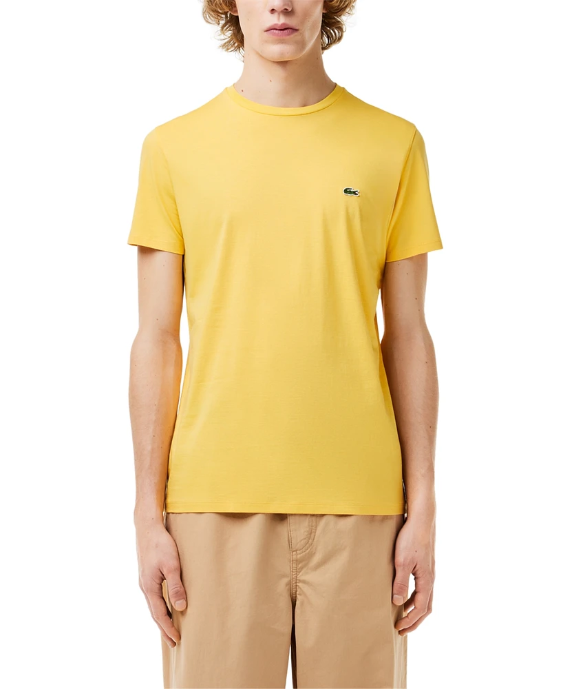 Lacoste Men's Classic Crew Neck Soft Pima Cotton T-Shirt