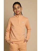 B by Brooks Brothers Big Boys Quarter-Zip Fleece Sweatshirt