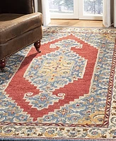 Safavieh Antiquity At505 Blue and Red 8' x 10' Area Rug