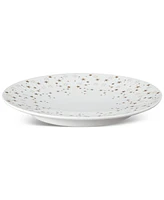 Denby Porcelain Arc White Stars Dinner Plate