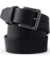 Lands' End Men's Rugged Leather Belt