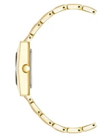 Anne Klein Women's Quartz Gold-Tone Alloy Link Bracelet Watch, 20.5mm