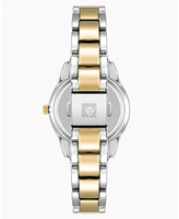 Anne Klein Women's Quartz Two-Tone Alloy Link Bracelet Watch, 30mm