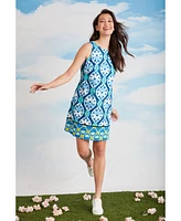 London Times Women's Printed Shift Dress