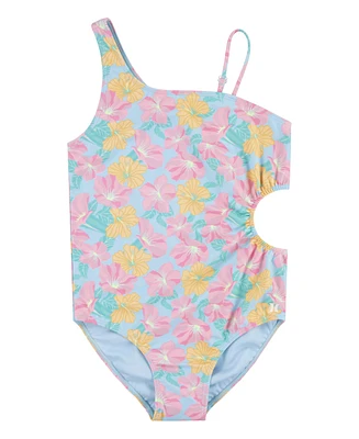 Hurley Big Girls Cut Out One Piece Swimsuit