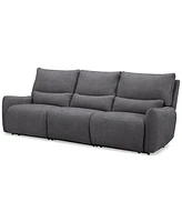 Olper -Pc. Fabric Zero Wall Sectional Power Motion Sofa