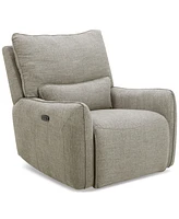 Olper Zero Wall Fabric Recliner, Created for Macy's