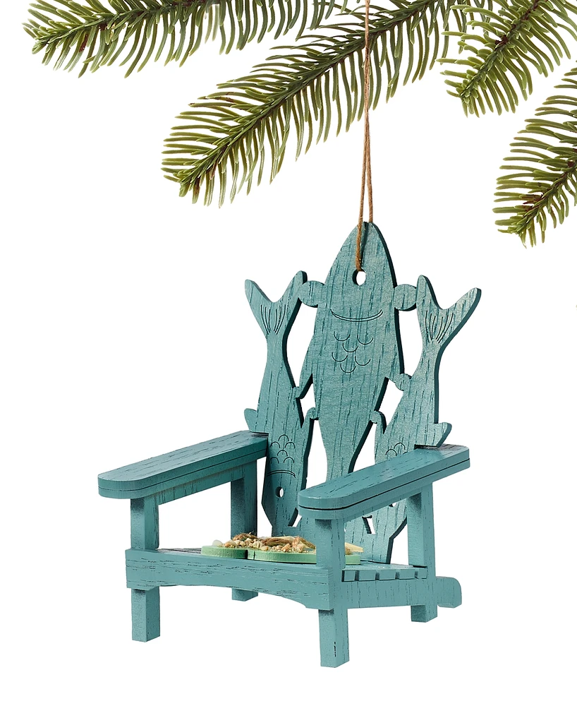 Holiday Lane Seaside Beach Chair with Flip Flops Ornament, Created for Macy's