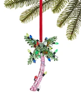 Holiday Lane Feliz Navidad Coconut Tree Ornament, Created for Macy's