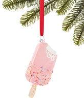 Holiday Lane Sweet Tooth Pink Sprinkle Ice Cream Bar Ornament, Created for Macy's