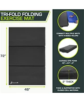 Tri-Fold Folding Exercise Mat