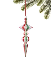 Holiday Lane Christmas Cheer Finial Ornament, Exclusively at Macy's