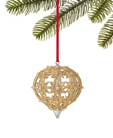 Holiday Lane Ornate Jewel Ball Ornament, Exclusively at Macy's